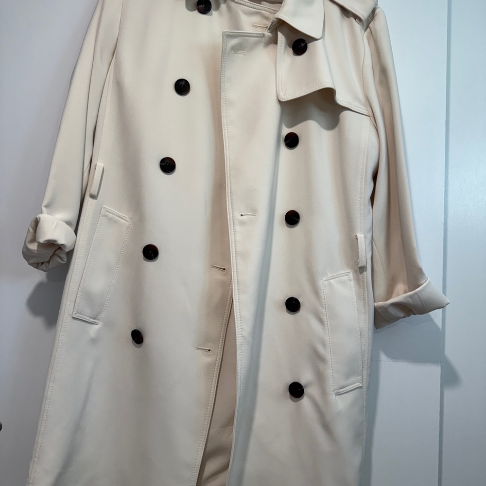 H&M Cream Trench Coat